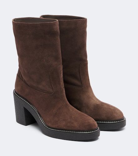 Aquazzura Bottines Valley en daim - Aquazzura - Modalova