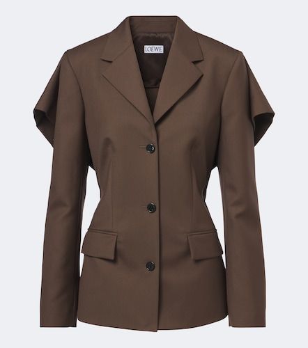 Loewe Blazer en laine - Loewe - Modalova