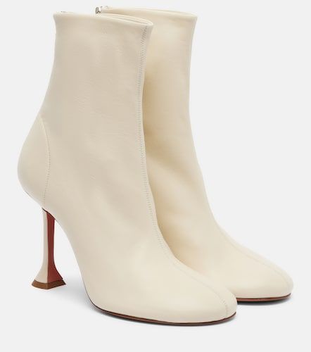 Bottines Iris 95 en cuir - Amina Muaddi - Modalova
