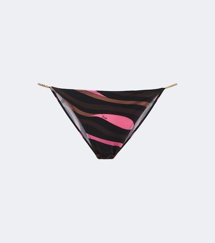 Culotte de bikini Marmo à chaîne - Pucci - Modalova