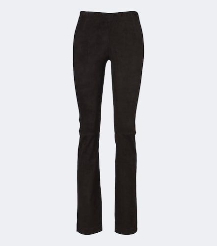 Arma Pantalon droit Albie en daim - Arma - Modalova