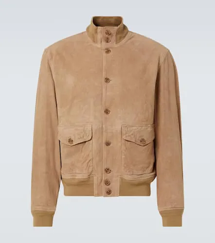 Veste bomber en daim - Polo Ralph Lauren - Modalova