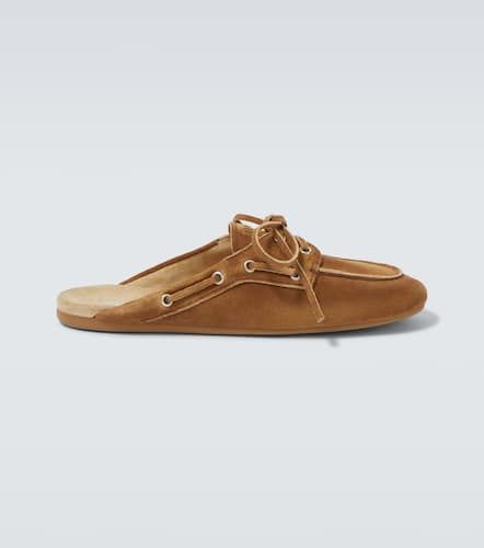Miu Miu Mules en daim - Miu Miu - Modalova