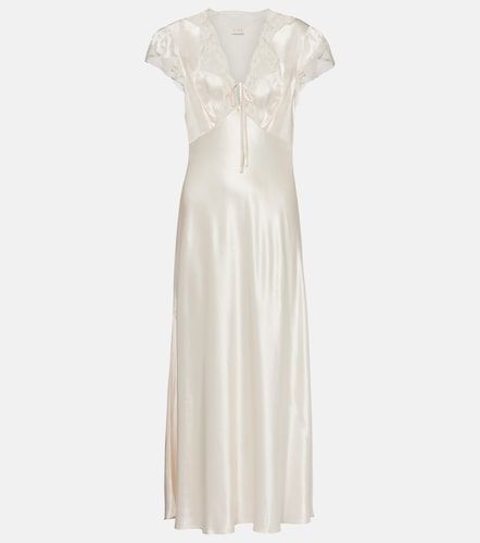 Rixo Robe de mariée Amari en satin - Rixo - Modalova