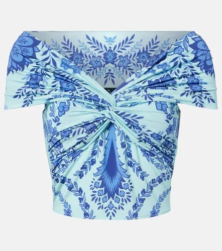 Etro Top court en jersey imprimé - Etro - Modalova