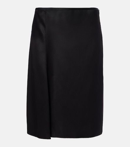Gucci Jupe portefeuille en soie - Gucci - Modalova