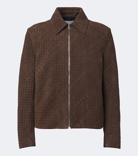Veste en daim Intrecciato - Bottega Veneta - Modalova