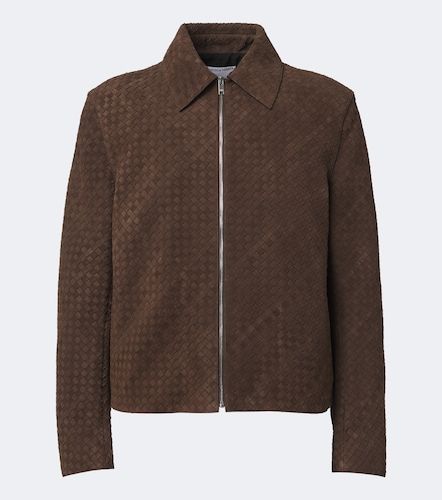 Veste en daim Intrecciato - Bottega Veneta - Modalova
