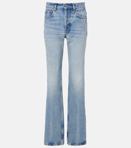Jean straight Nico à effet usé - Saint Laurent - Modalova