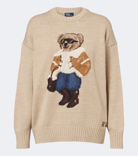 Pull Polo Bear en coton, laine et cachemire - Polo Ralph Lauren - Modalova