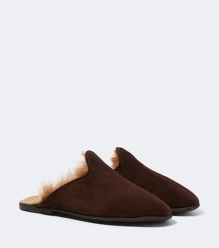 Sabah Mules en daim et shearling - Sabah - Modalova