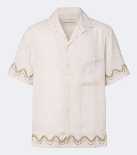 Chemise de bowling Alves en lin - Frescobol Carioca - Modalova