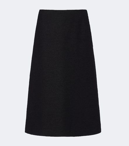 Fendi Jupe midi en laine mélangée - Fendi - Modalova