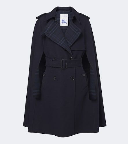 Cape Check en laine - Burberry - Modalova