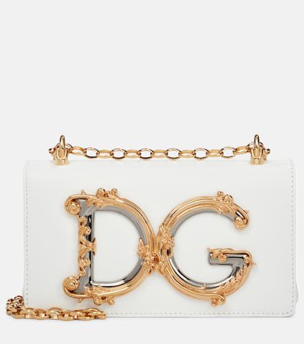 Sac à bandoulière DG Girls Mini en cuir - Dolce&Gabbana - Modalova