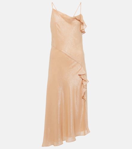 Robe Bias Cami en Lurex® - Victoria Beckham - Modalova