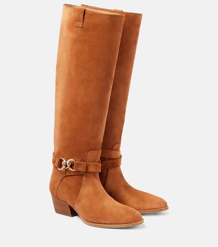 Bottines santiags Willow en daim - Ulla Johnson - Modalova