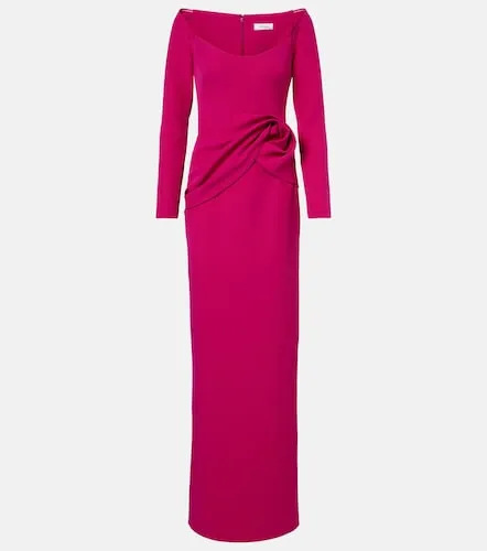 Robe Emmina en crêpe drapée - Safiyaa - Modalova
