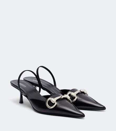Escarpins slingback Boulevard en cuir - Gucci - Modalova