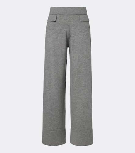 Pantalon ample en laine et cachemire - Jardin des Orangers - Modalova