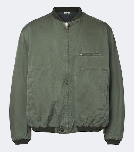 Veste bomber en soie et coton - A.Presse - Modalova