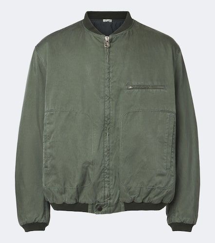Veste bomber en soie et coton - A.Presse - Modalova