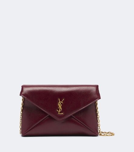 Pochette à chaîne Cassandre Small en cuir - Saint Laurent - Modalova