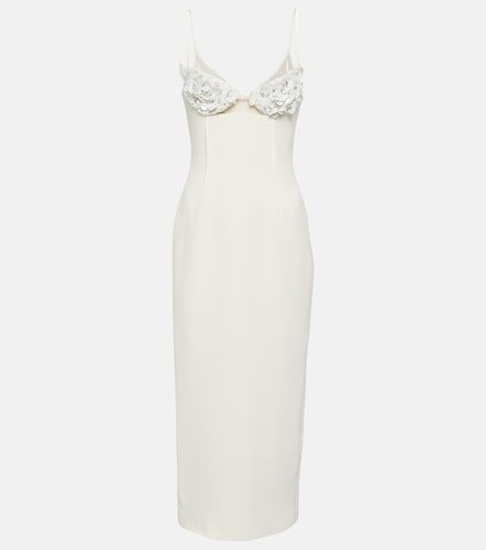 David Koma Robe midi à ornements - David Koma - Modalova