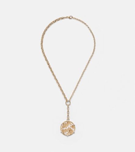 Collier Resilience en or jaune et blanc 18 ct et diamants - FoundRae - Modalova