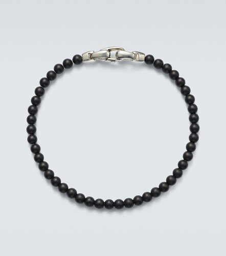Bracelet Spiritual Beads en argent sterling et onyx - David Yurman - Modalova