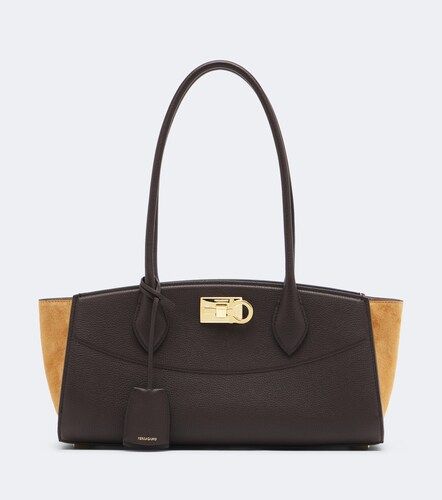 Sac Studio Soft East-West en cuir - Ferragamo - Modalova