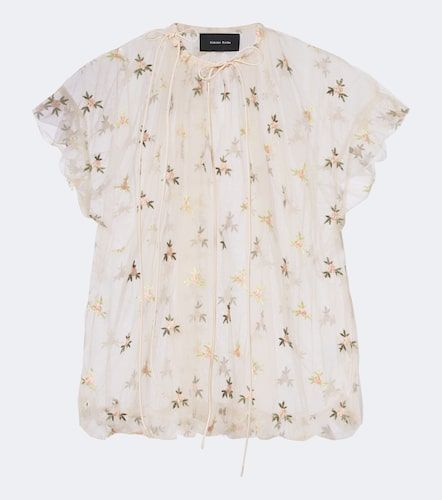 Top en tulle à broderies - Simone Rocha - Modalova