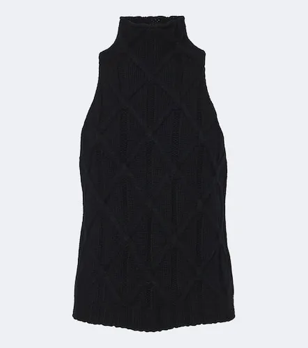 Pull sans manches en laine et cachemire - Jardin des Orangers - Modalova