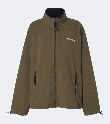 Miu Miu Veste oversize en polaire - Miu Miu - Modalova