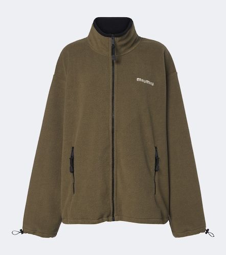 Miu Miu Veste oversize en polaire - Miu Miu - Modalova