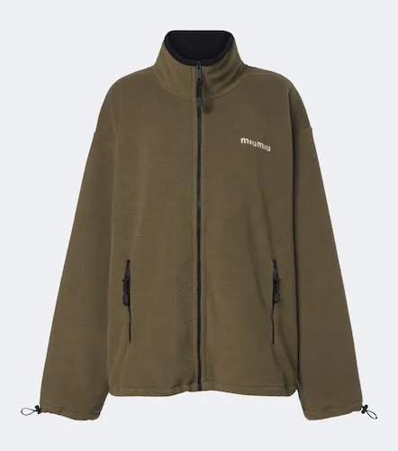 Miu Miu Veste oversize en polaire - Miu Miu - Modalova