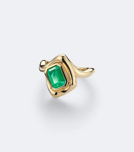 Bague Zar en or 18 ct, émeraude et diamant - Shay Jewelry - Modalova
