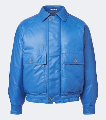Auralee Veste doudoune en cuir - Auralee - Modalova