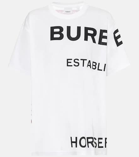 T-shirt Horseferry imprimé en coton - Burberry - Modalova