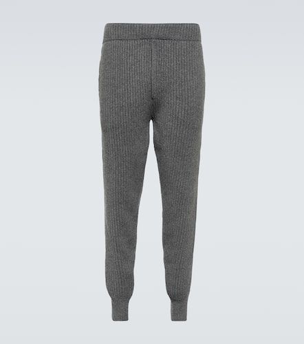 Pantalon Web Stripe en laine et cachemire - Gucci - Modalova