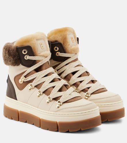 Bottines Vaduz en cuir et shearling - Bogner - Modalova