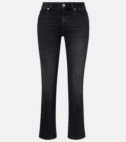 Jean droit Calie Straight à taille mi-haute - 7 For All Mankind - Modalova
