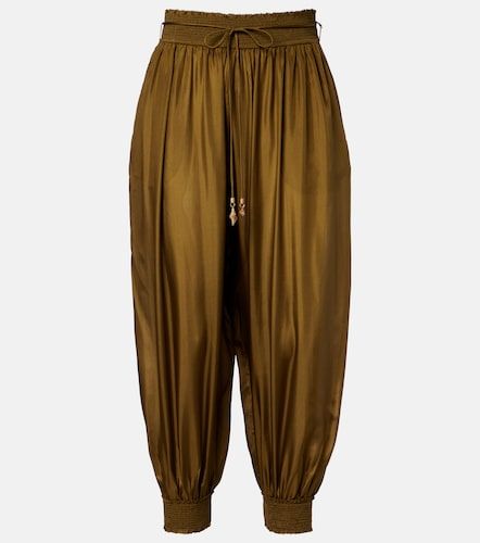 Pantalon ballon Mahon en soie - Zimmermann - Modalova