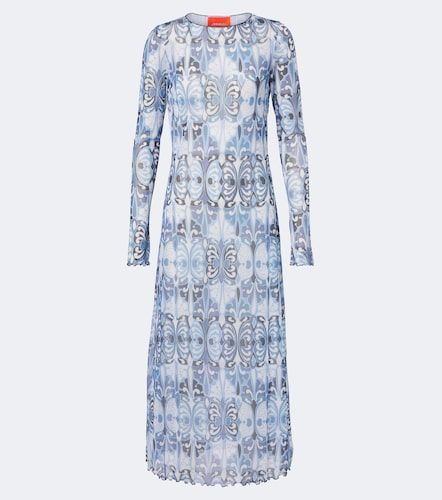 Robe midi Slinky Swing à imprimé - La DoubleJ - Modalova