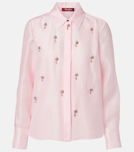 Chemise Agi en soie à cristaux - Max Mara - Modalova