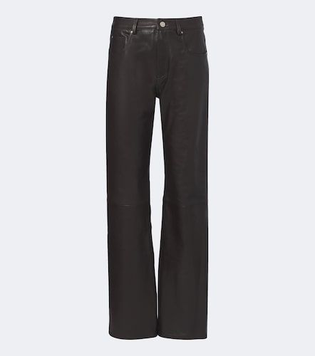 Arma Pantalon droit Jean en cuir - Arma - Modalova