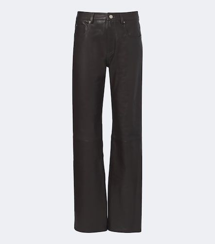 Arma Pantalon droit Jean en cuir - Arma - Modalova