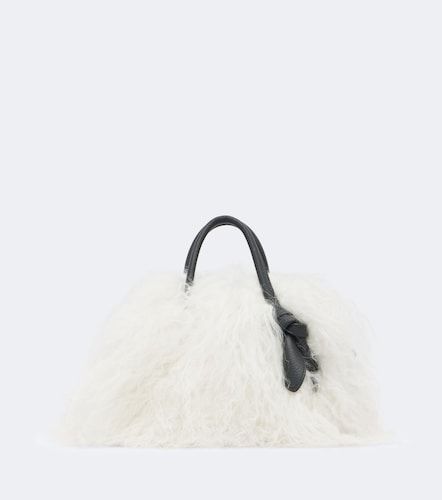 Sac bowling Turismo Small en shearling - Jacquemus - Modalova