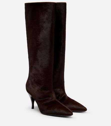 Bottes Silhouette en daim - Herbert Levine - Modalova