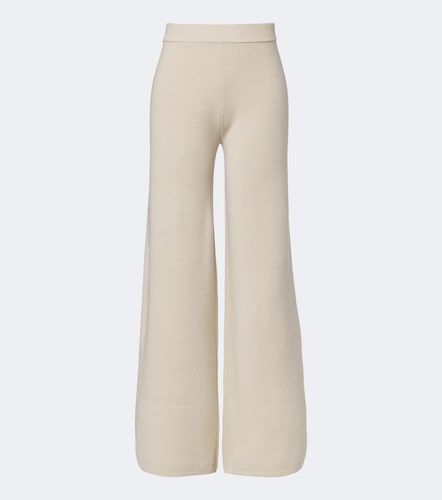 Pantalon ample en laine et cachemire - Max Mara - Modalova